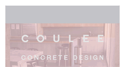 Desktop Screenshot of couleeconcrete.com